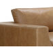 Anakin Dark Brown / Tuscany Cognac Leather Sofa